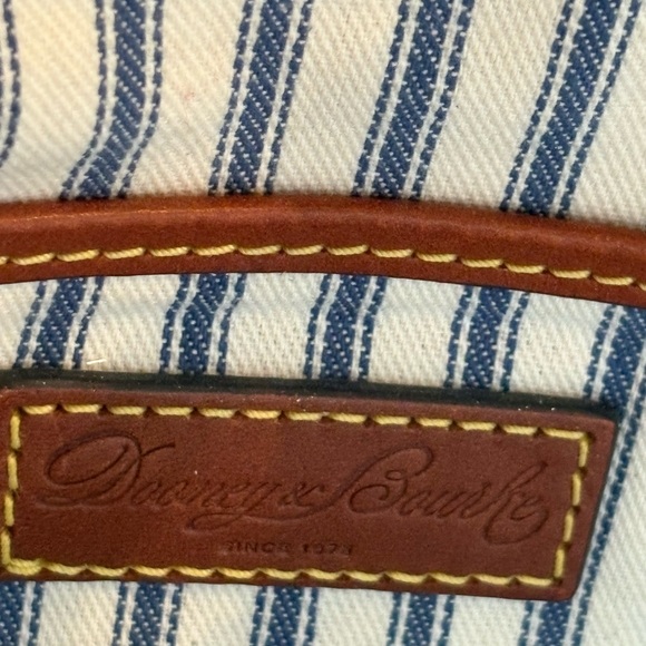 Dooney & Bourke Wayfarer Double Pocket Navy Shoulder bag with Adjustable Strap - Picture 10 of 10